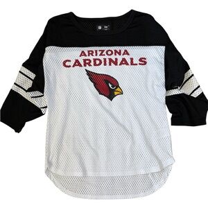 Arizona cardinals top 3/4 sleeve rare